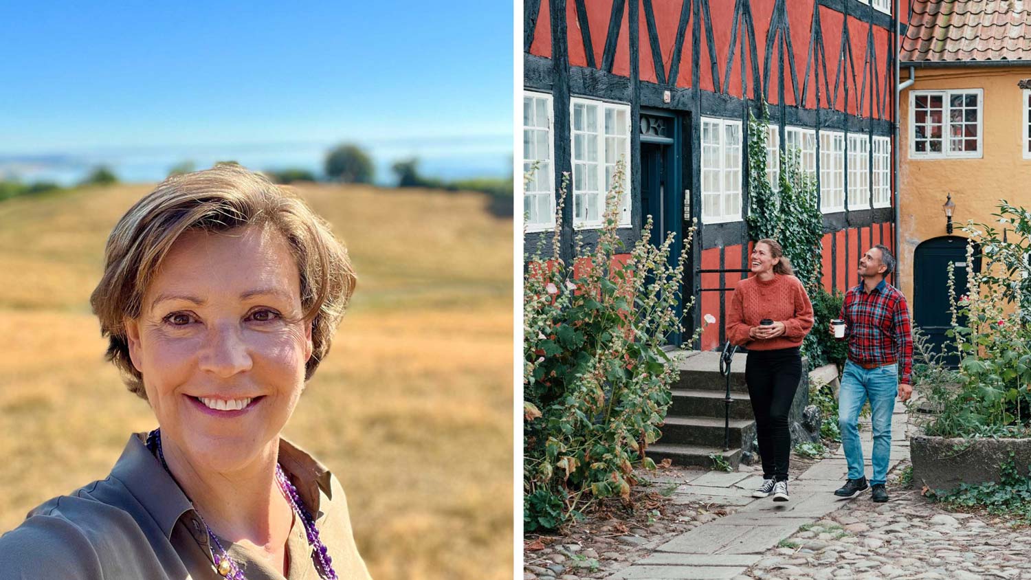 Njutcykla och gourmetvandra i Lottie Knutsons fotspår